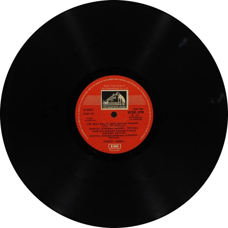 Jasraj Narayan - ECSD 2798 (90-95%) CR Indian Classical Vocal LP Vinyl-3