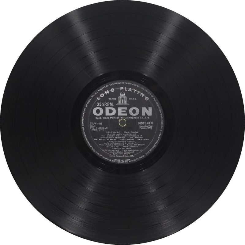 Pakeezah - MOCE 4121 –(75-80%) Odeon CR Bollywood Rare LP Vinyl Record-3