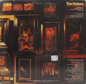 Abba - The Visitors - SD 19332 - English LP Vinyl Record-1