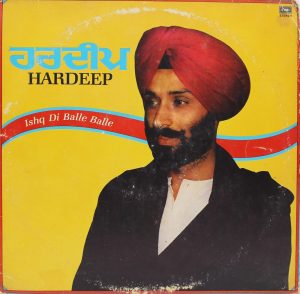 Hardeep - ECSD 3125 - (Condition-90-95%)-Punjabi Folk LP Vinyl Record