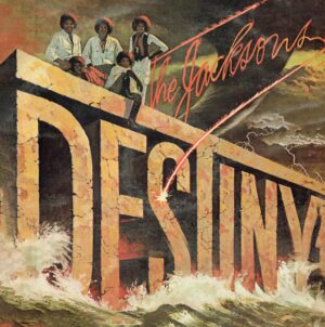 The Jacksons Destiny - EPIC 10192 - CR - English LP Vinyl Record