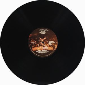Black Sabbath – Live At Last – BS 001 - LP Record - 3