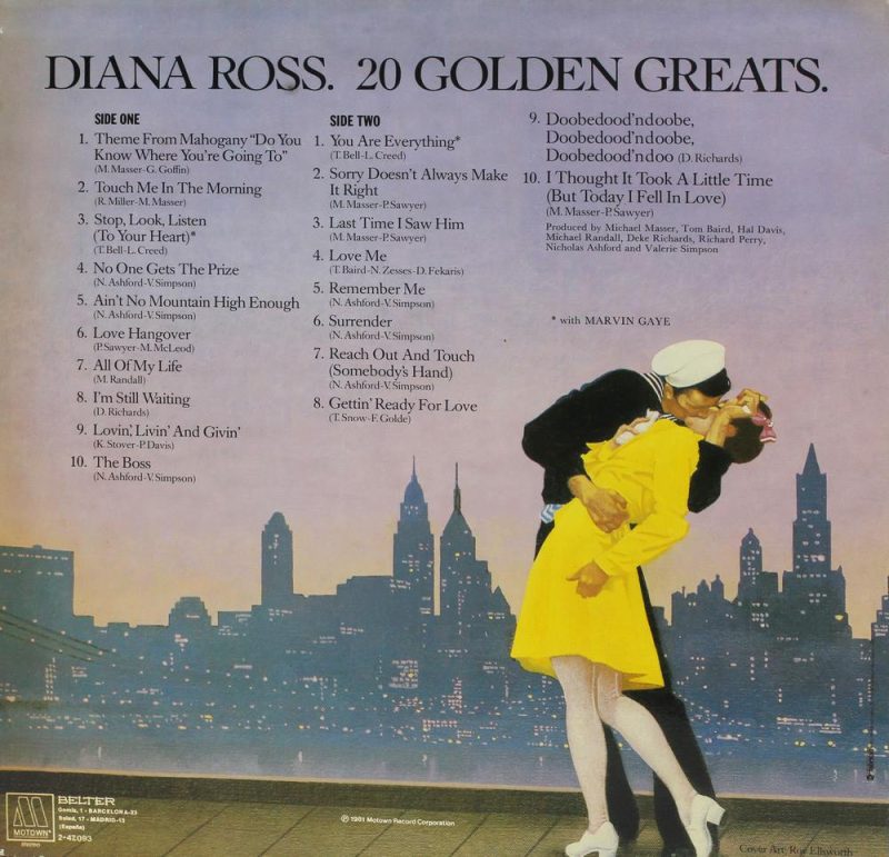 Diana Ross - 20 Golden Greats - 2 47 093 - English LP Vinyl Record-1