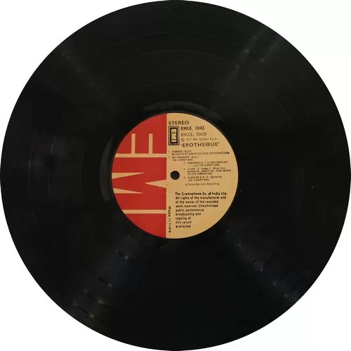 Erotheque EMCE 1042 Cover Reprinted - English LP Vinyl Record Erotheque EMCE 1042 Cover Reprinted - English LP Vinyl Record