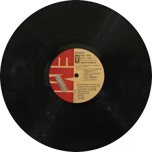 Erotheque EMCE 1042 Cover Reprinted - English LP Vinyl Record Erotheque EMCE 1042 Cover Reprinted - English LP Vinyl Record