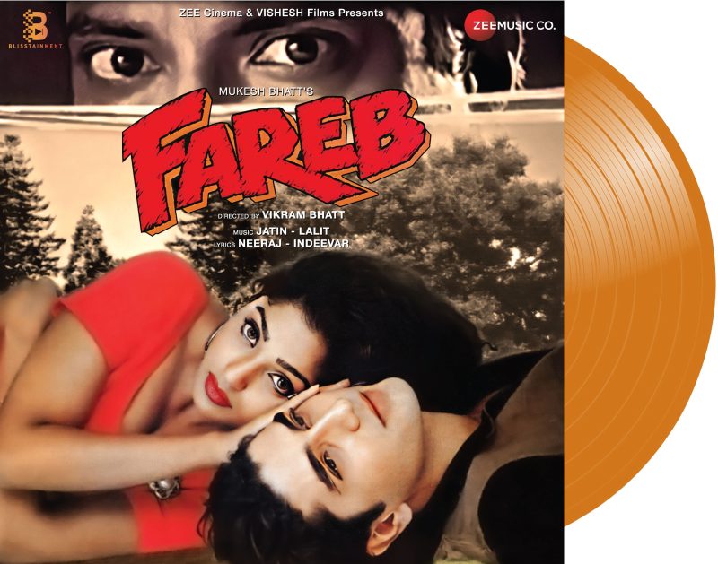 Fareb – ZMC0087 – Orange Coloured – New Release Hindi LP Vinyl LP Record