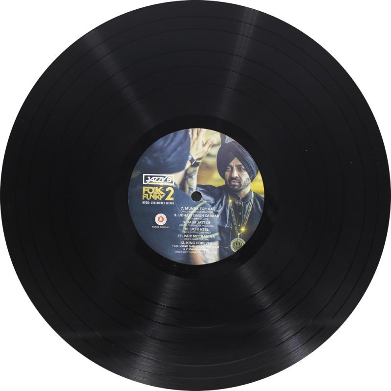 Jazzy B - Folk ‘n’ Funky 2 -158300001145600 - Punjabi Folk LP Vinyl Record 2