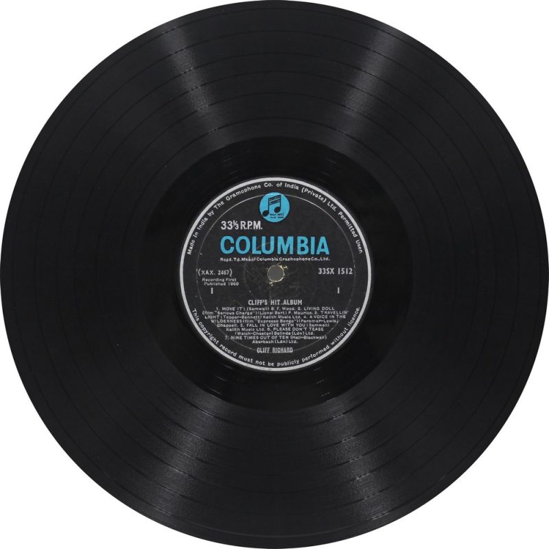 Cliff Richard - 33SX 1512 - (85-90%) - CR - English LP Vinyl Record-2