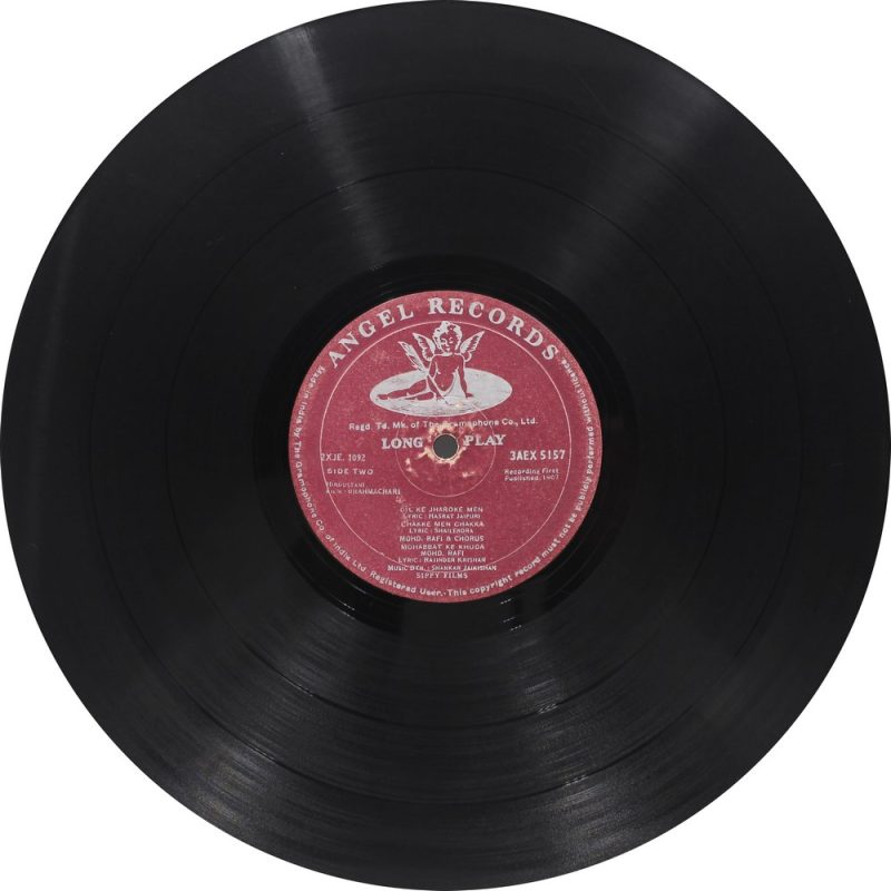 Brahmachari 3AEX 5157 (85-90%) Angel First Pressing Bollywood Rare LP Vinyl 3