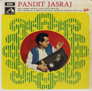 Pandit Jasraj - ECLP 2409 - (85-90) - Indian Classical Vocal LP Vinyl