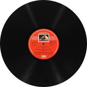 Bade Ghulam Ali - EALP 1516-HMV Indian Classical Vocal LP Vinyl Record-3