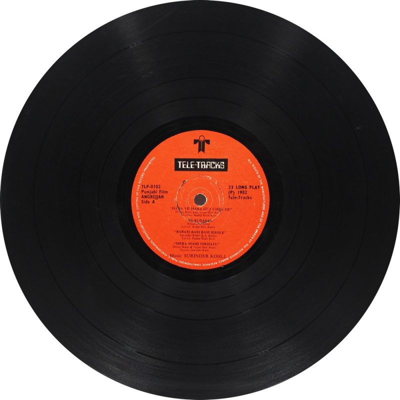 Angrejjan – TLP 0102 - (75-80%) - CR - Punjabi Movies LP Vinyl Record-2
