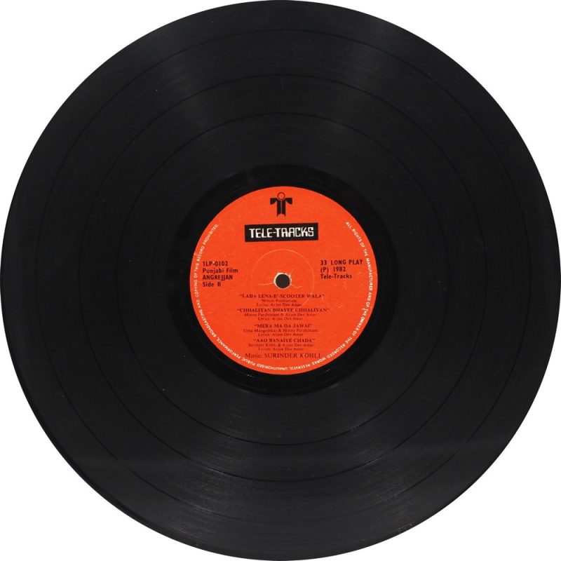 Angrejjan – TLP 0102 - (75-80%) - CR - Punjabi Movies LP Vinyl Record-3