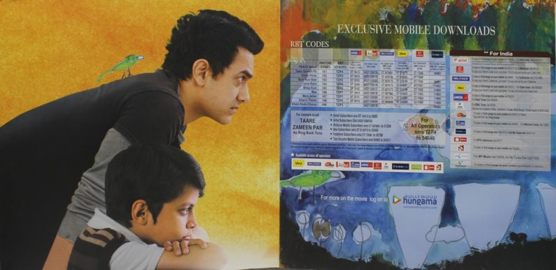 Taare Zameen Par - SF LP 04 - Cover Book Fold - New Release Hindi LP Vinyl Record