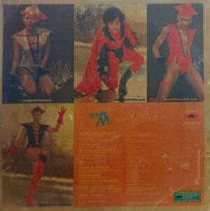 Boney M. Nightflight To Venus - 2310 611 - (Condition - 80-85%) - Cover Reprinted - English LP Vinyl Record
