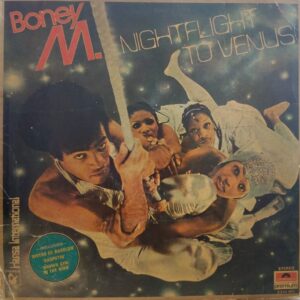 Boney M. Nightflight To Venus - 2310 611 - (Condition - 80-85%) - Cover Reprinted - English LP Vinyl Record