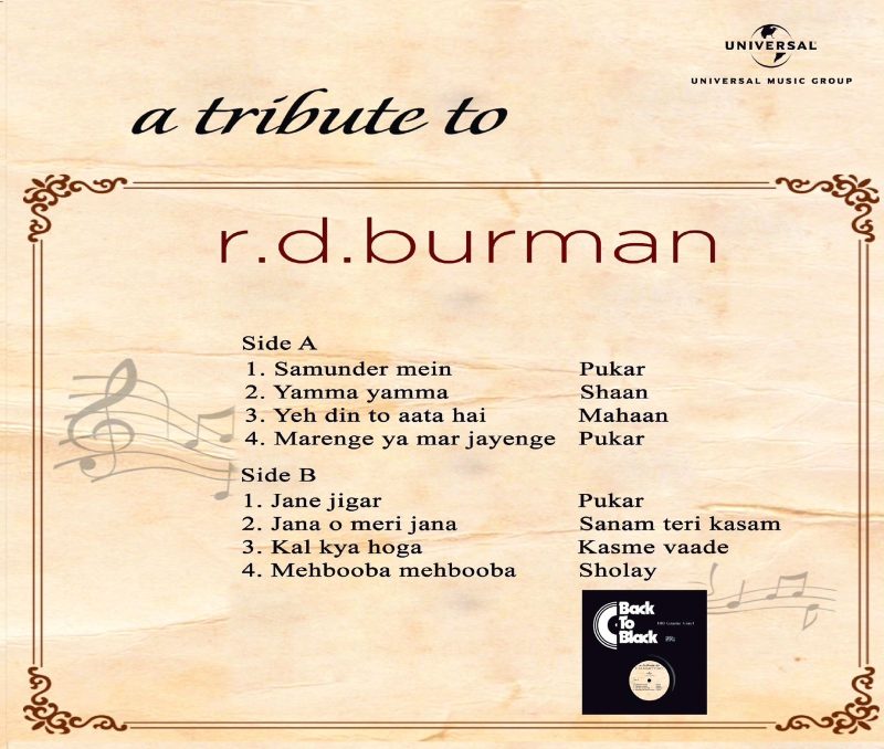Rahul Dev Burman - A Tribute To - 060253719271