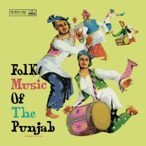 Folk Music of The Punjab - Vol. 3 - ECLP 2289 - (Condition - 75-80%) - CR - LP Record