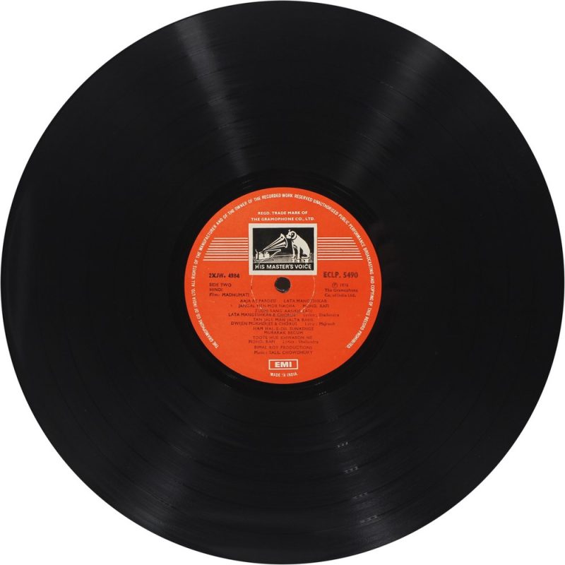 Madhumati - ECLP 5490 - Bollywood LP Vinyl Record