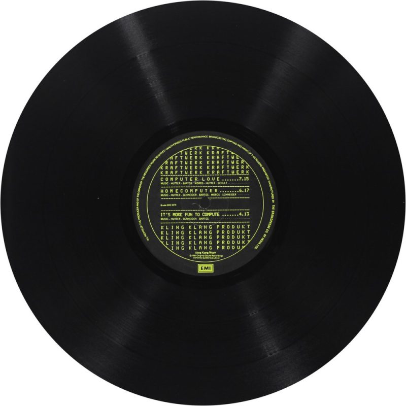 Kraftwerk - Computer World - EMC 3370 - (Condition - 90-95%) - English LP Vinyl Record