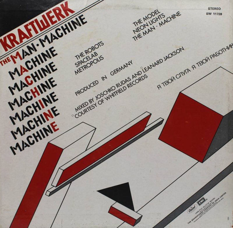 Kraftwerk - The Man-Machine - SW 11728 - English LP Vinyl Record