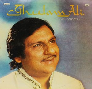 Ghulam Ali Live Concert Vol 1 - ECSD 2894 – (Condition – 85-90%) LP Record