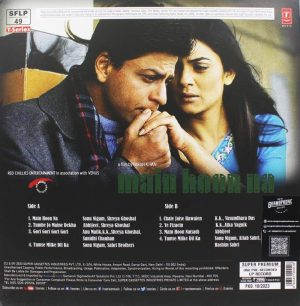 Main Hoon Na – SFLP 49 – New Release Hindi LP Vinyl Record