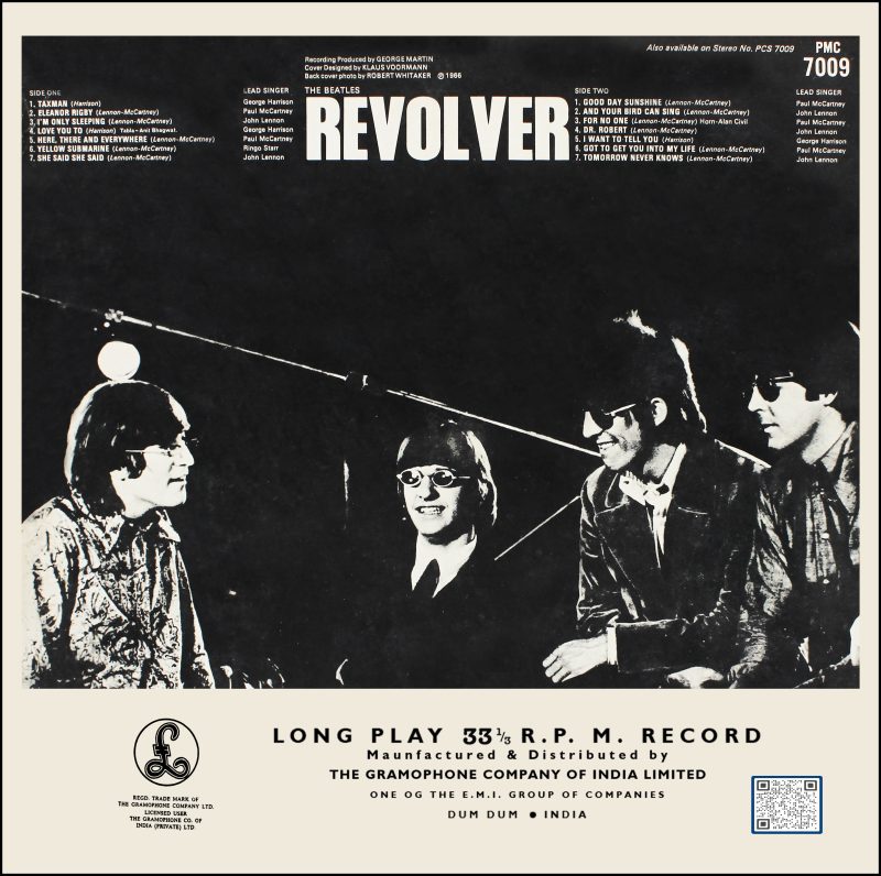 The Beatles – Revolver - PMC 7009 - (Condition - 85-90%) - Cover Reprinted - English LP Vinyl Record