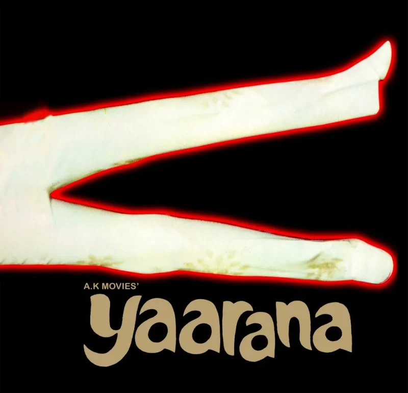 Yaarana - 2392 197 - (Condition-90-95%) - Cover Book Fold - Cover Reprinted - LP Record