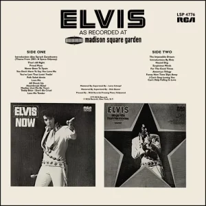 Elvis Presley - As Recorded At Madison Square Garden - LSP 4776 – (Condition 90-95%) - Cover Reprinted - LP Record