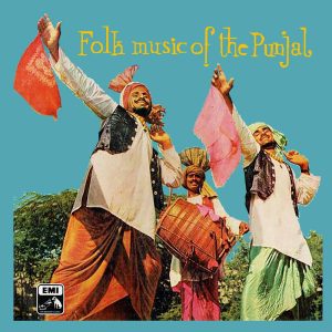 Folk Music of The Punjab - ECLP 2255 - (Condition - 75-80%) - Cover Reprinted - Punjabi Folk LP Vinyl Record
