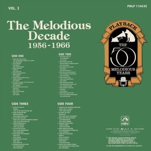 The Melodious Decade - Vol. 3 - 1956-1966 - PMLP 1144/45 - (Condition - 90-95%) - Cover Reprinted - Film Hits - 2LP Set