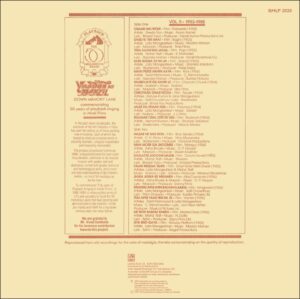 Yaadon Ki Manzil - Down Memory Lane - Vol.5 - (1953-1955) - BMLP 2020 - (90-95%) - CR - Film Hits LP Vinyl