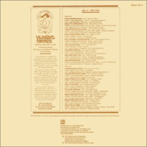 Yaadon Ki Manzil - Down memory Lane - Vol.4 - BMLP 2019 - (85-90%) - CR - Film Hits LP Vinyl