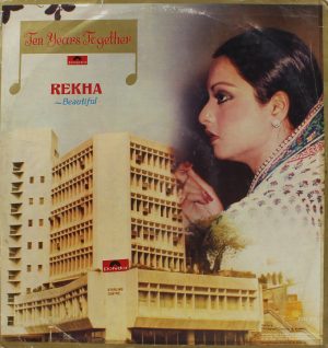 Rekha - Ten Years Together - 2392 272 - (Condition - 70-75%) - Film Hits LP Vinyl Record
