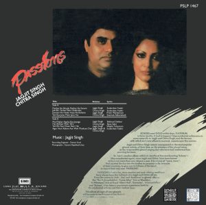 Jagjit Singh & Chitra Singh - Passions - PSLP 1467