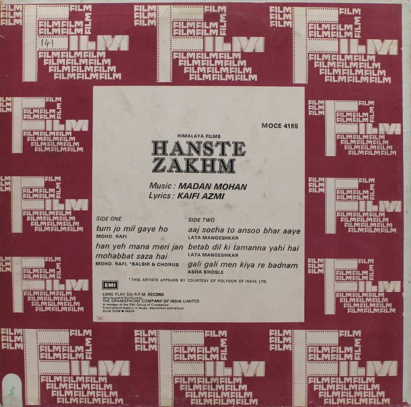 Hanste Zakhm - MOCE 4155