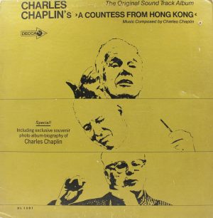 Charles Chaplin - A Countess From Hong Kong - DL 1501