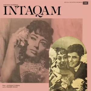 Intaqam - 3AEX 5233 - (90-95%) - CR - Bollywood LP Vinyl