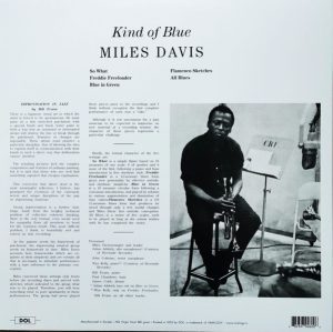 Miles Davis – Kind Of Blue - DOL725HB – Blue Coloured - LP Record