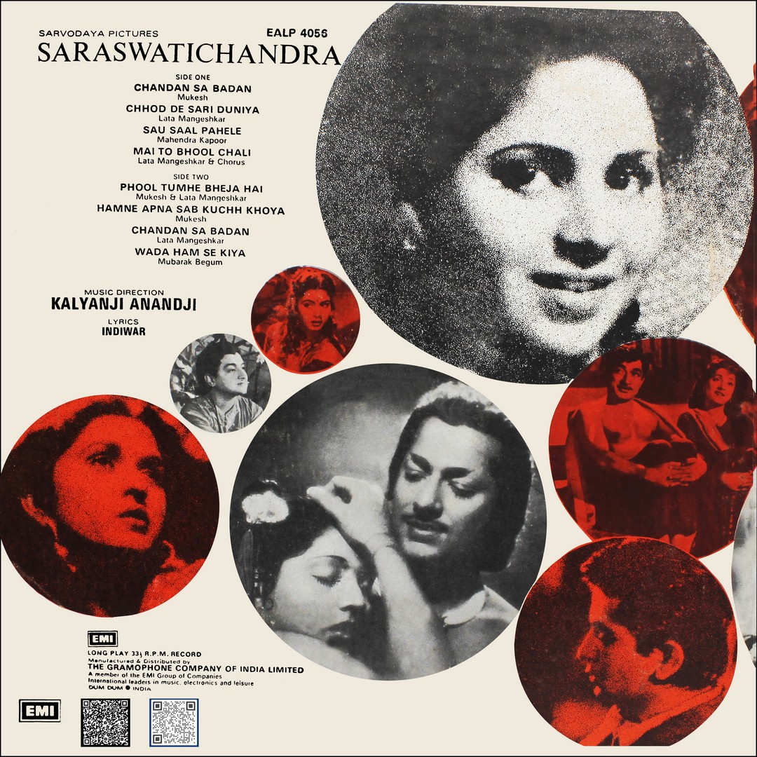 Saraswatichandra - EALP 4056 – (80-85%) - CR - Bollywood LP Vinyl Saraswatichandra - EALP 4056 – (80-85%) - CR - Bollywood LP Vinyl