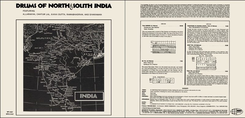 Drums Of North & South India - WP 1437