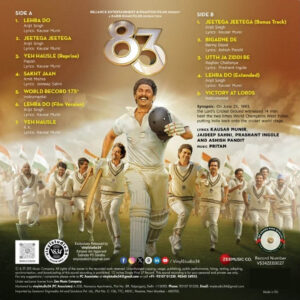 83 - VS34ZEE0027 - White Coloured - New Release Hindi LP Vinyl Record