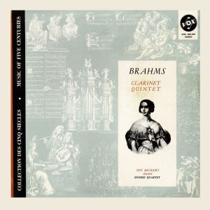 Brahms - Jost Michaels & Endres-Quartett - Clarinet Quintet - STDL 500 560