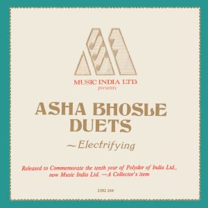 Asha Bhosle – Duets - Electrifying - Ten Years Together - 2392 244