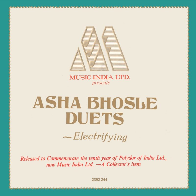 Asha Bhosle – Duets - Electrifying - Ten Years Together - 2392 244