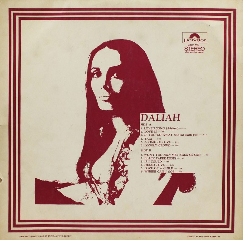 Daliah Lavi - Daliah - 2310 052