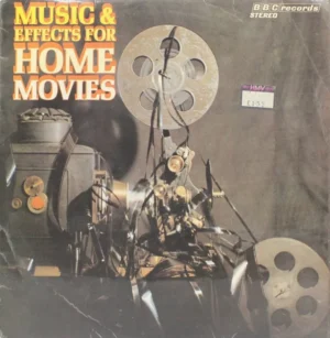 Music And Effects For Home Movies - RED 120S - (90-95%) - English Instrumental LP Vinyl