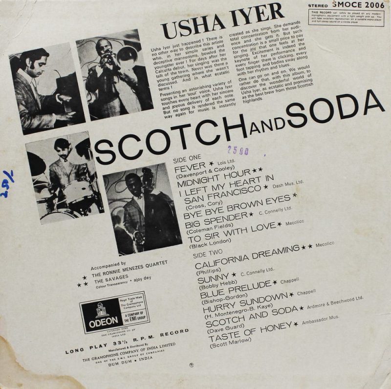 Usha Iyer - Scotch & Soda - SMOCE 2006