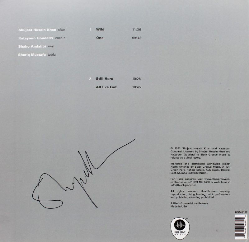 Shujaat Husain Khan - This Pale - BGM0122 - New Release Hindi LP Vinyl Shujaat Husain Khan - This Pale - BGM0122 - New Release Hindi LP Vinyl